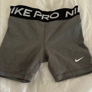 Nike Charcoal Pro Athletic Shorts for Performance